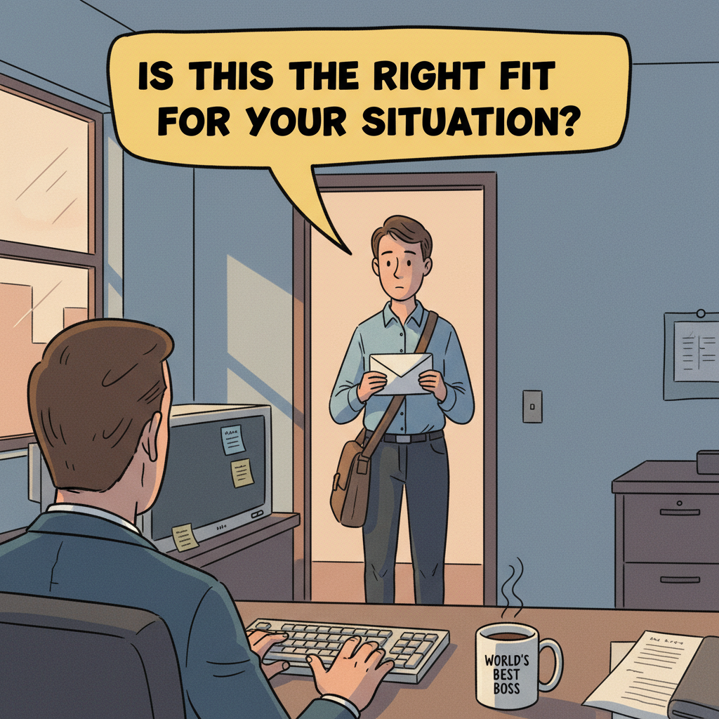 Is this the right fit for your situation?