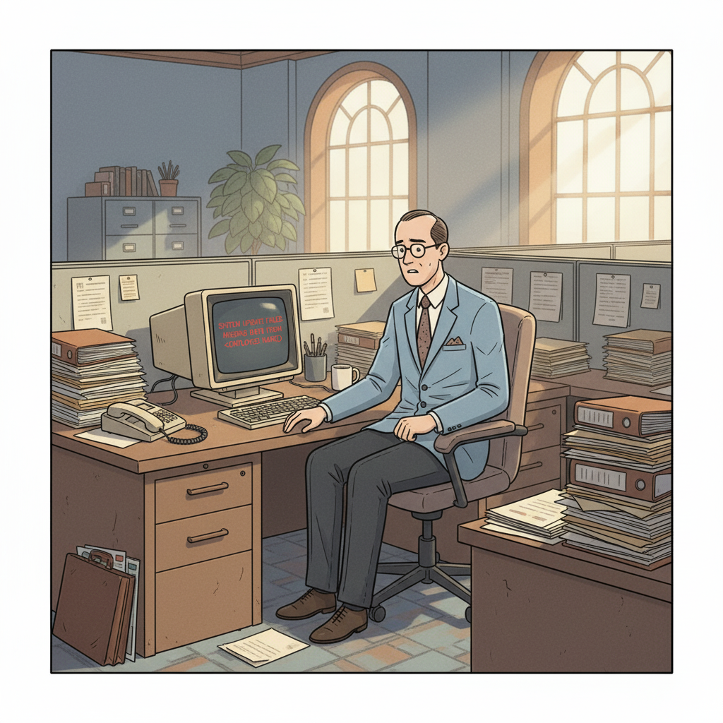 Sudden departure leaves a knowledge void, pushing the team to scramble for answers.