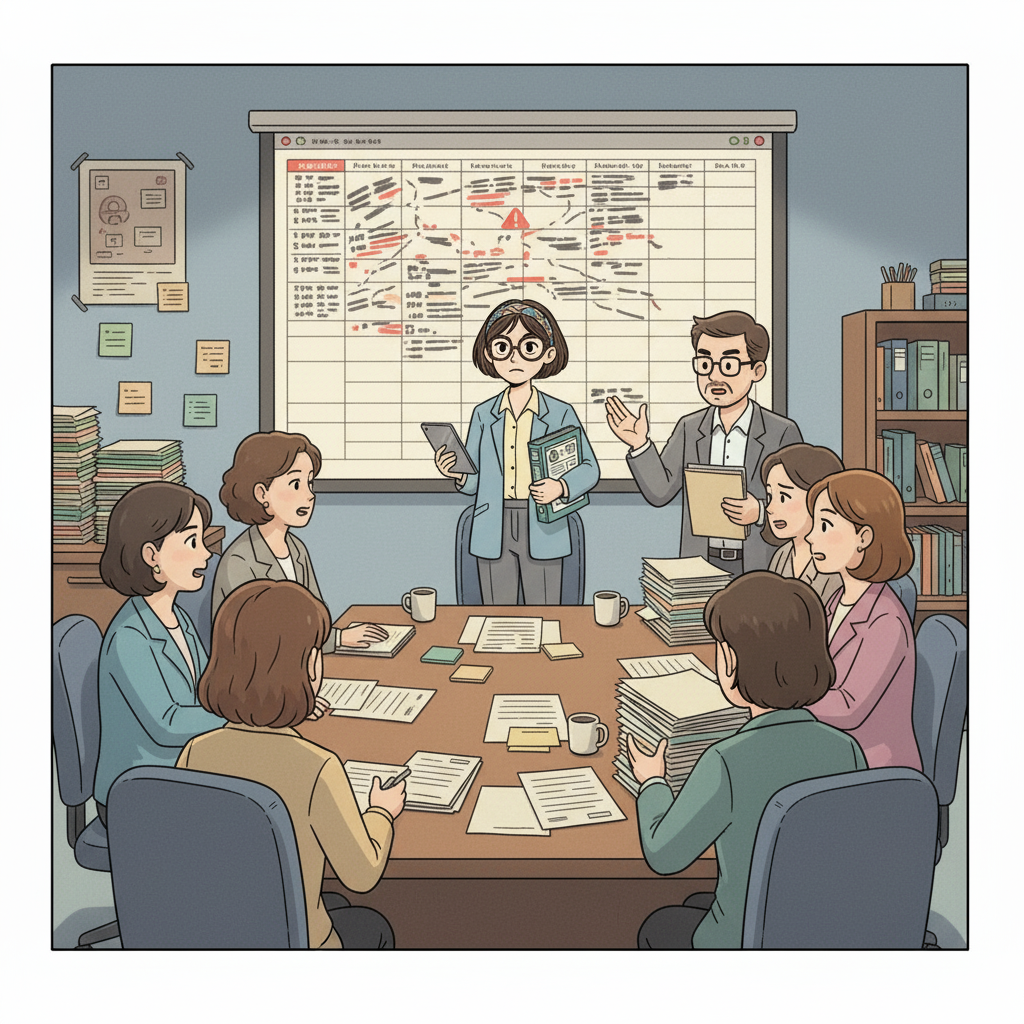 Lost documentation can lead to miscommunication.