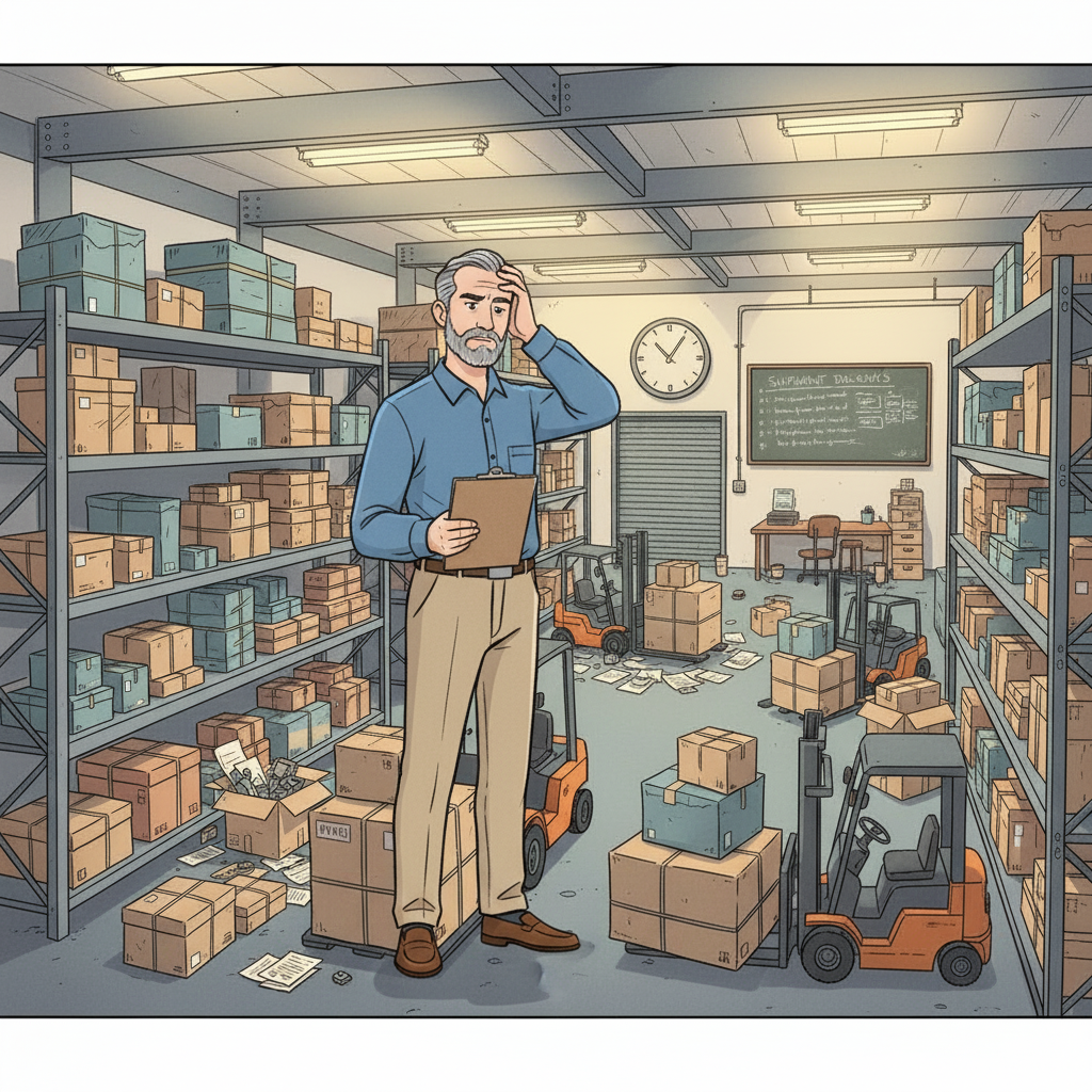 When a logistics team member departs, chaos in inventory tracking begins.