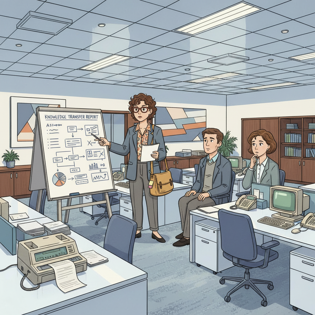 What the Knowledge Transfer Report Delivers for a Knowledge Transfer in Professional Services