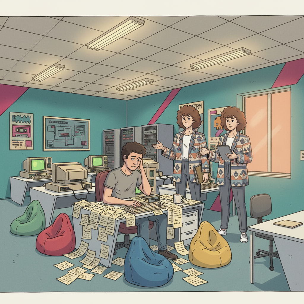 Operational chaos erupts as hidden vendor contacts and agreements are left unrecorded.