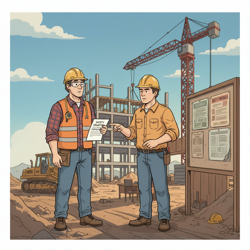 Unhandled compliance issues escalate safety risks on site.