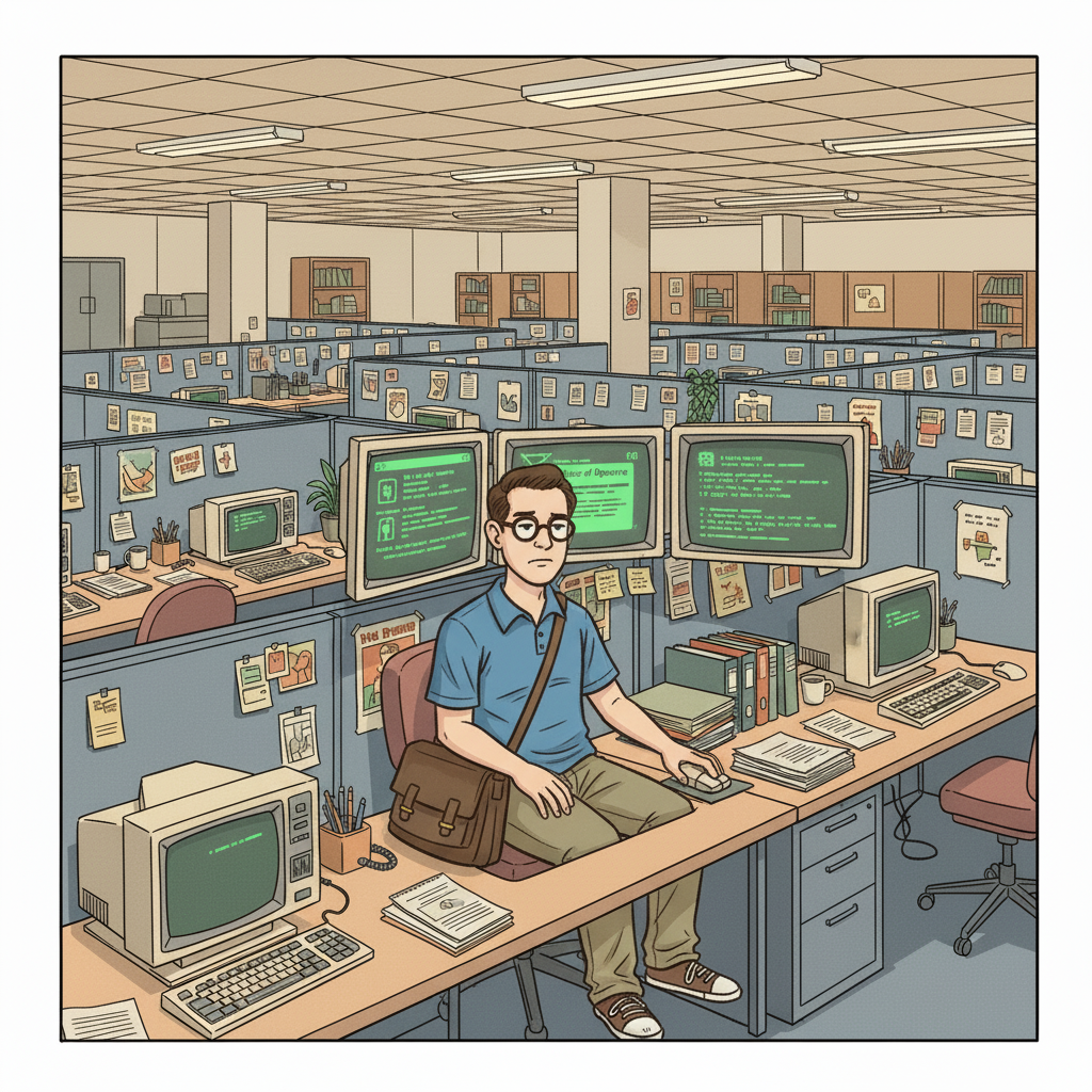 As the IT Admin departs, team members realize they can't access critical systems.