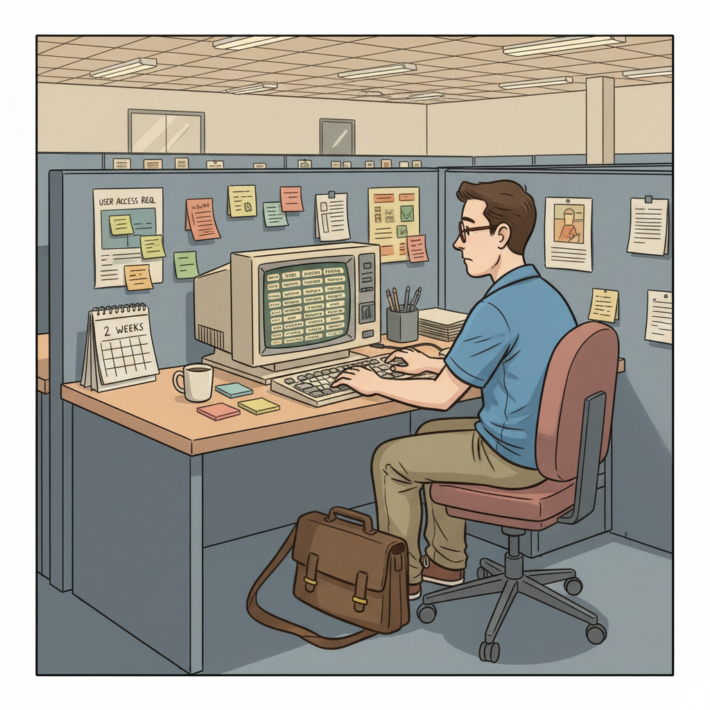 An overlooked scheduling of backups results in imminent data loss.