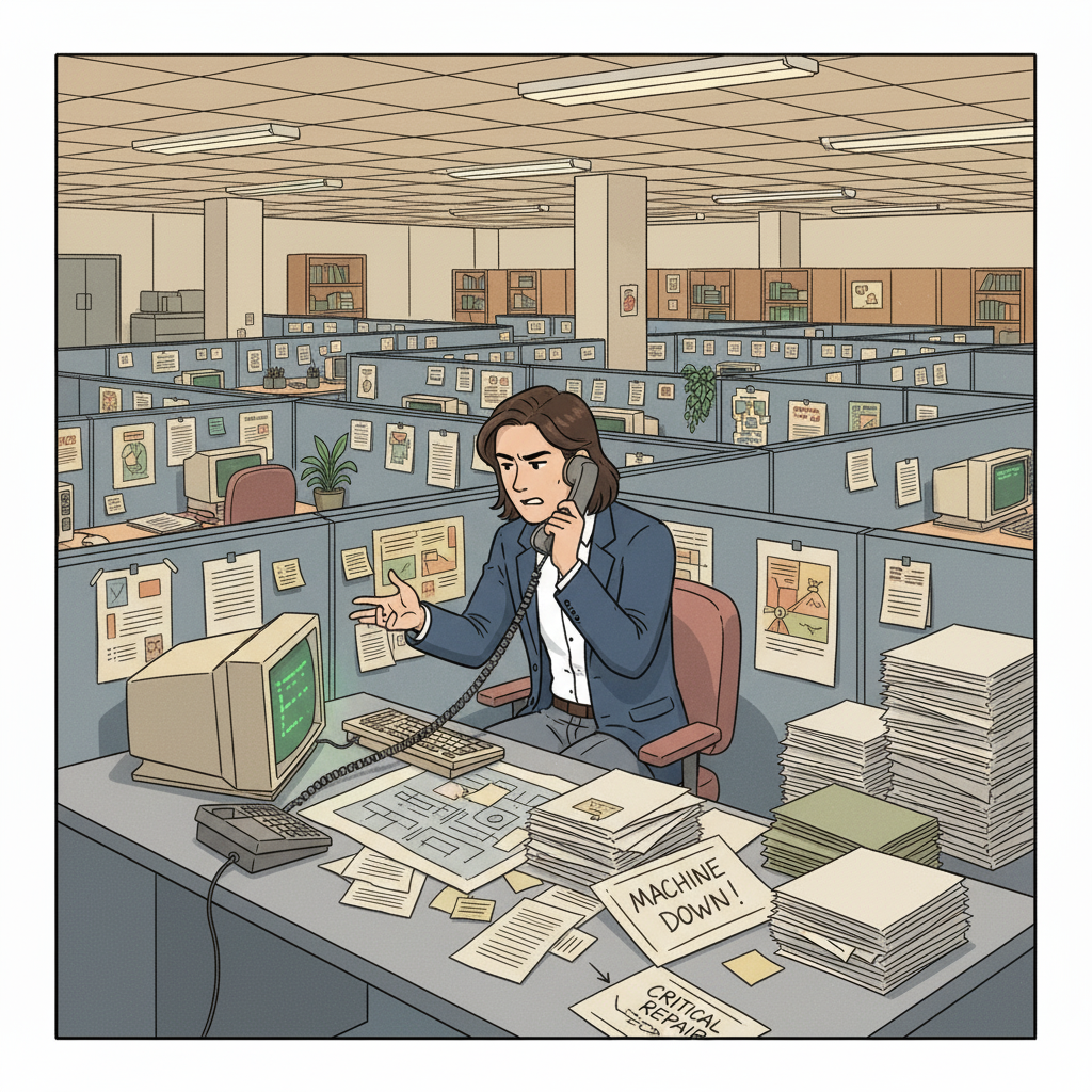 Unclear production schedules lead to chaos on the shop floor.