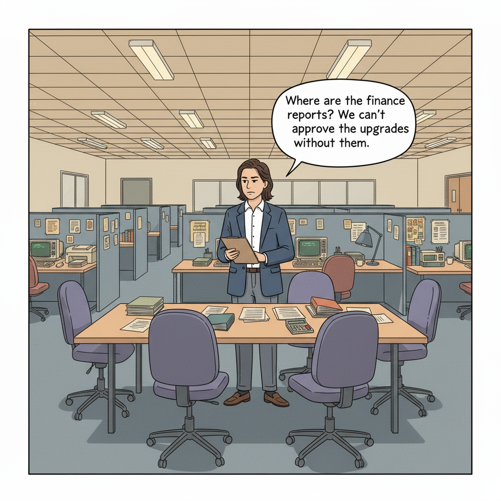 Absence of crucial data and insights causes decision-making paralysis.