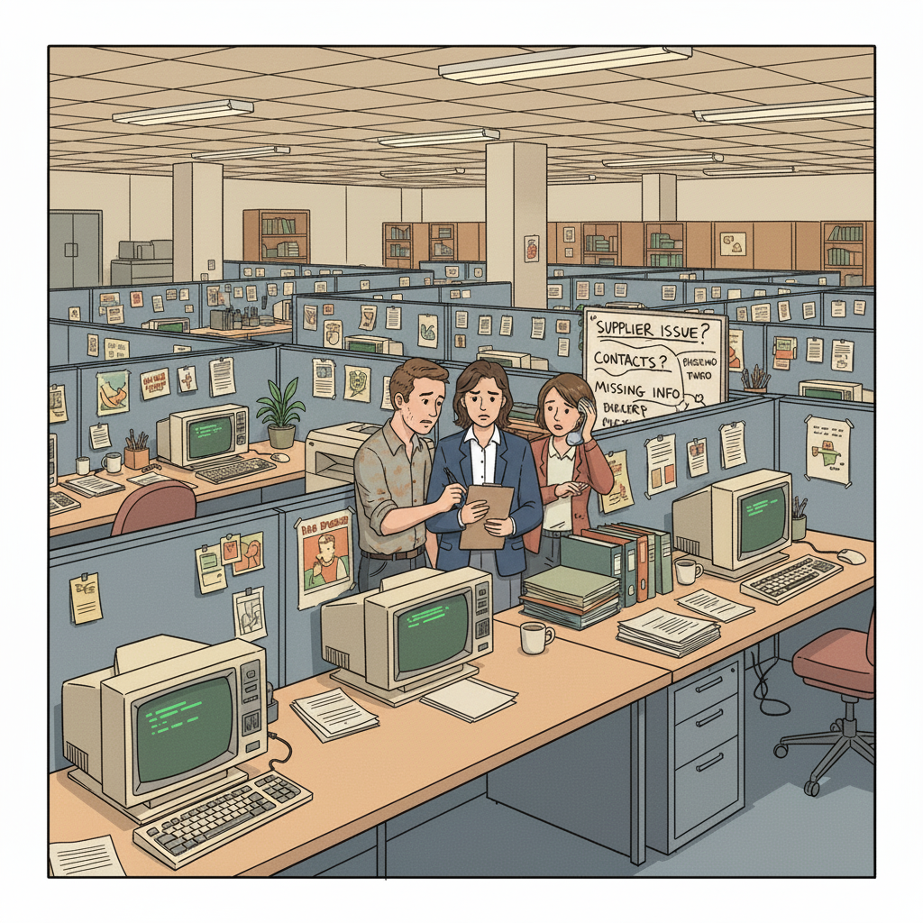 Missing documentation results in compliance risks and potential operational failures.