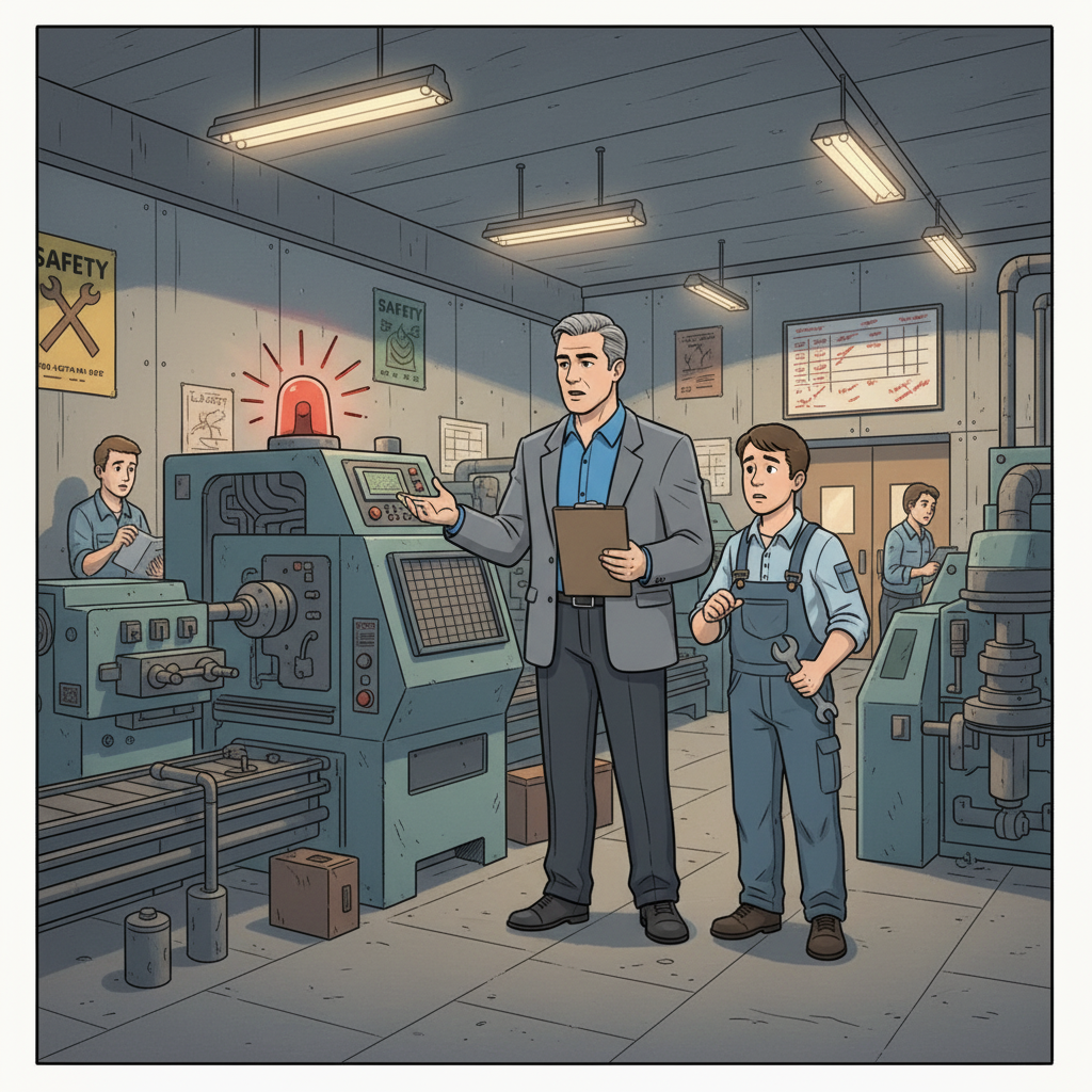 Production grinds to a halt without the plant manager's vital equipment insights.