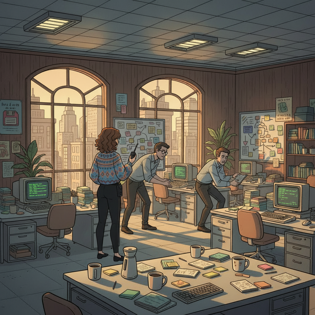 Team struggles with undocumented system configurations.