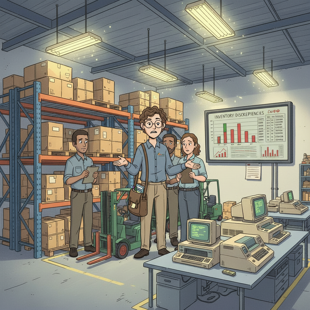 Without direction, the logistics team faces chaos.