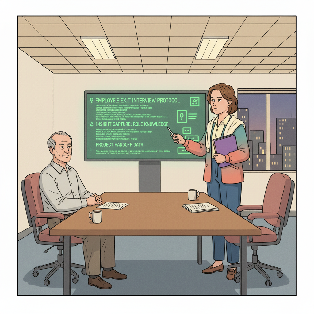 What the AI Interview Asks a Knowledge Transfer for Retiring Employees