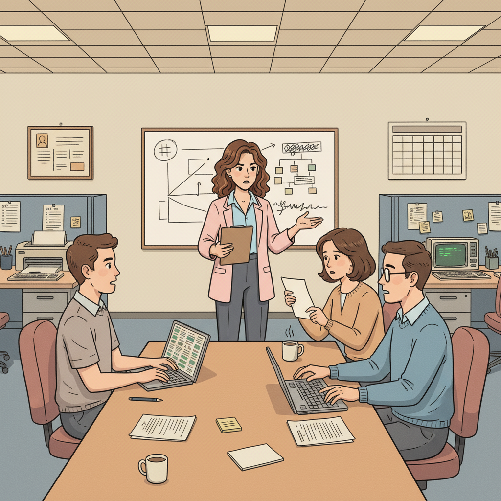 Team dynamics start to fray as uncertainty about project continuity increases.