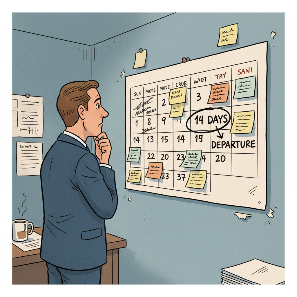 Two weeks to find everything they know.